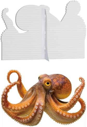 Octopus Cardboard Cutout, 3FT Life Size, Safari Theme Decoration - Image 3