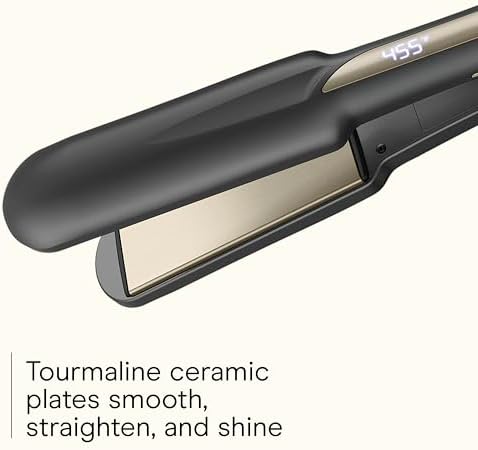 Conair Flat Iron, INFINITIPRO, Tourmaline Ceramic, 1.5" Digital - Image 3