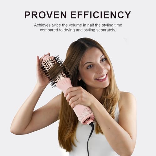 1200W Big Size Hair Dryer Brush, 60mm Dual Volatge Hair Dryer Brush - Image 2