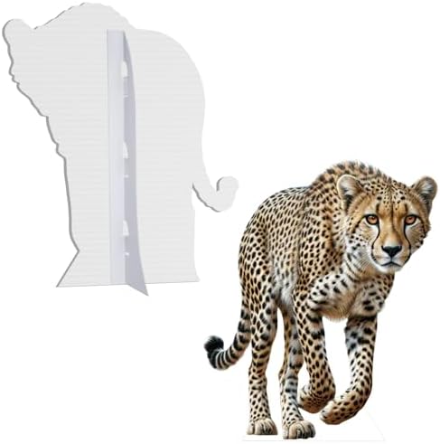Cheetah 3FT Life Size Cardboard Cutout, 1 PC - Image 3