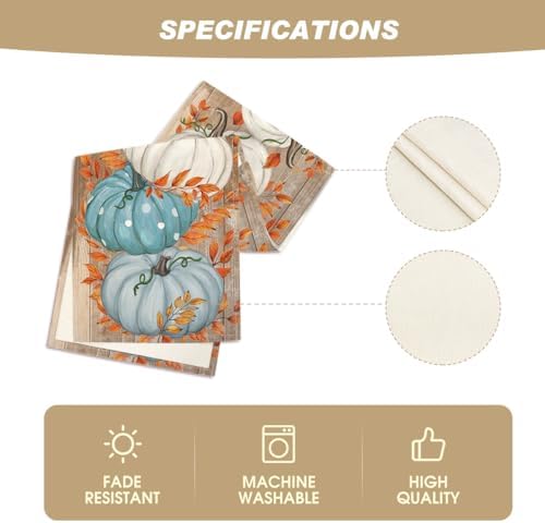 Artoid Mode 210 GSM Fall Table Runner Home Party Decor 13x120 Inch - Image 5