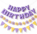 YEOCU Happy Birthday Decorations, No DIY, Pre-Strung 3D Banner by YEOCU