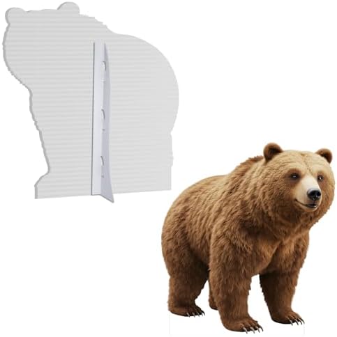 Brown Bear2 6FT Life Size Cardboard Cutout, Fun Animal Standup - Image 3
