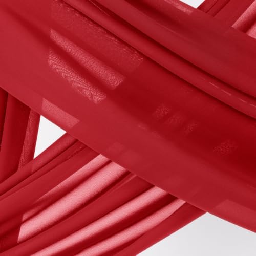 Wedding Arch Draping Fabric Sheer Chiffon Curtain Drape Wedding Party Decor - Image 5