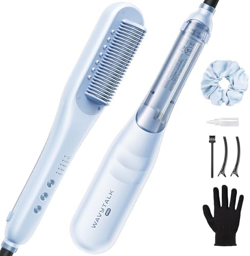 Wavytalk Pro Steam Hair Straightener Brush Steamline Pro Straightener Brush by wavytalk-HairTalks