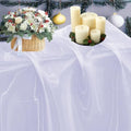 80 Yard Organza Fabric 44" Wide for Wedding Event Décor - White by MDS