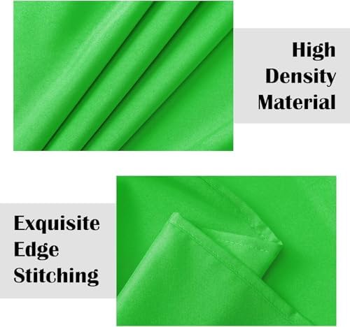 Sugargirl 10X10FT Green Backdrop Background for Photography, Photo Backdrop Green Screen Photo Booth Backdrop for Photoshoot Party Video(1 Panel) - Image 6