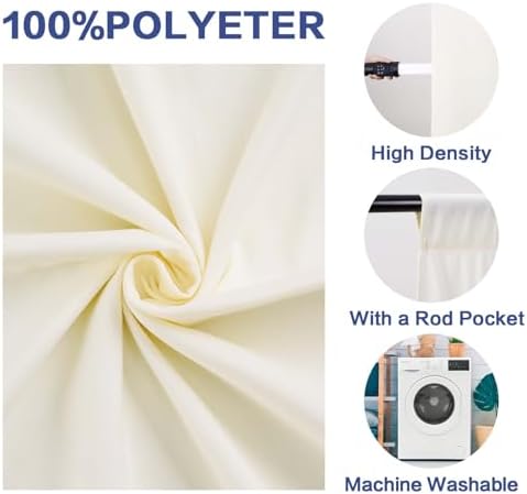 GFCC 10FTx10FT Ivory Backdrop Background for Photography Photoshoot - Image 4
