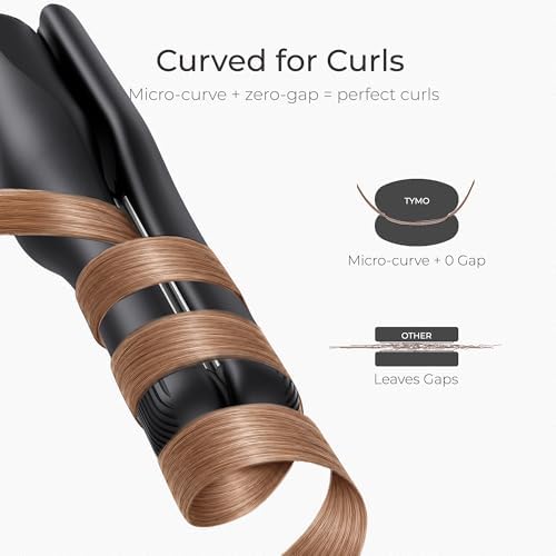 TYMO Cordless Mini Flat Iron, 0.65" Pencil Curling Iron for Short Hair - Image 5