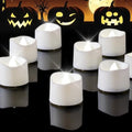 Homemory 12-Pack Flameless Tea Lights Candles Battery Operated, 200+ Hours by Homemory