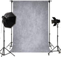 8x10FT Light Grey Abstract Photography Backdrop for Photoshoot, No Stand by Unknown