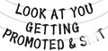 Look at You Getting Promoted Banner, Promotion Party Decorations by GJdundun