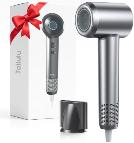Tailulu Hair Dryer, 160000 RPM High-Speed Ionic Blow Dryer by Tailulu