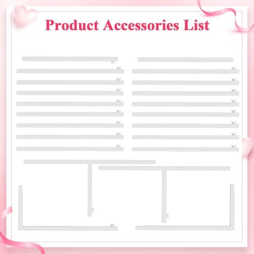 Wokceer Square Wedding Arch Backdrop Stand White Metal Arch 7.2FT x 6FT - Image 6