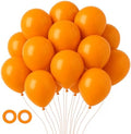 Voircoloria 105pcs Orange Party Latex Balloons, 12inch by Voircoloria