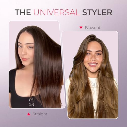 TYMO Ring Hair Straightener Brush, 2-in-1 Straightening Brush & Hot Comb - Image 3