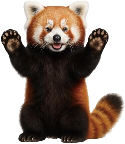 Lesser Panda 2FT Life Size Cardboard Cutout, 1 PC by DP+BOUTIQUE