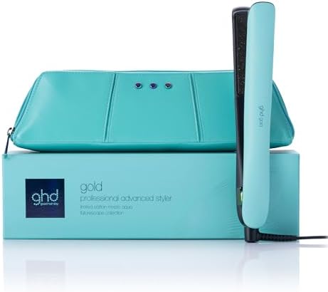 ghd Gold Styler 1" Flat Iron Hair Straightener, Mystic Aqua by ghd