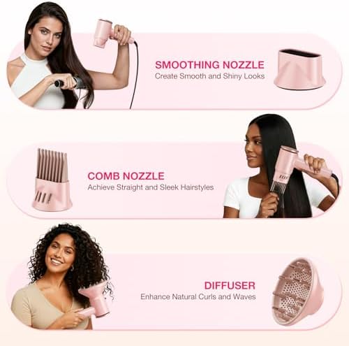 BABONIR Hair Dryer, 110,000 RPM High-Speed Brushless Motor for Fast Drying - Image 6
