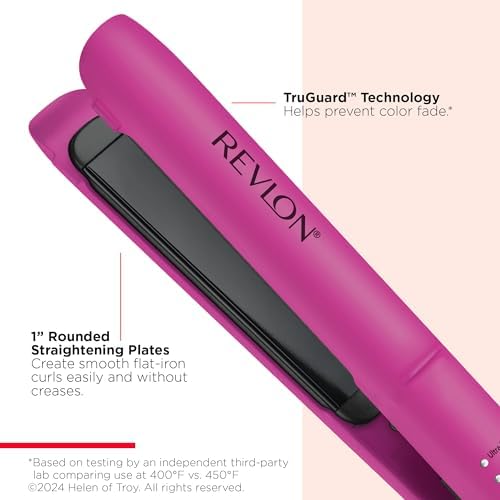 REVLON Ceramic Tourmaline 1" Flat Iron - Image 3