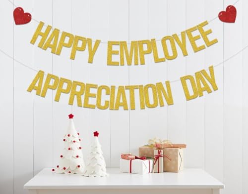 Happy Employee Appreciation Day Banner - Employee Appreciation Decorations - Thank You Employee Decorations - Image 4