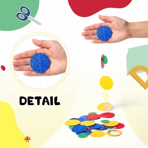 Outus 5 Pieces Dot Garland Banner Hanging, Classic Color - Image 3