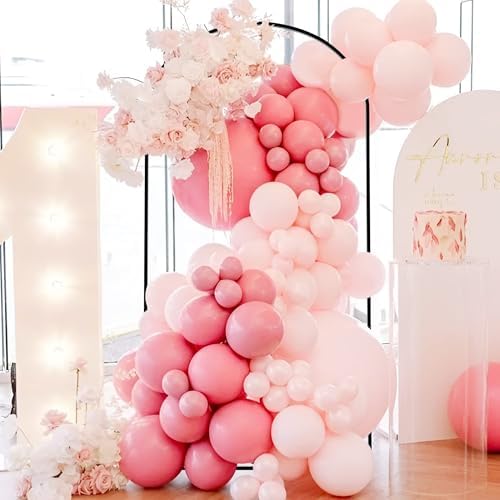 Wokceer 7.2FT Arch Backdrop Stand Gold Metal Wedding Arch Backdrop Stand - Image 3