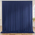 10ft x 8ft Wrinkle Free Navy Blue Backdrop Curtains for Parties, Thick Fabric Photo Backdrop Drapes for Weddings Photography Birthday Party Backgrpund Decor by ENJOYYOURPARTY