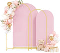 2 Pack Arch Backdrop Stand (7.2FT/6FT), Metal Arch Frame Stand with Cover by Bbteroiu