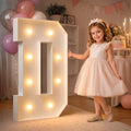 imprsv Marquee Light Up Letters, 3FT Marquee Letters for Birthday Baby Shower Wedding Decorations Light Up Letters for Engagement Party Decor, Large Marquee Letters for Party Decorations, Letter D by Letsmakeitimpressive