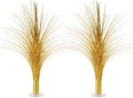 Beistle Gold Metallic Spray Centerpieces 19 Inch Lightweight Decor 2 Pack by Beistle