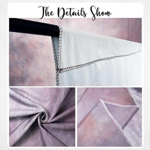 Abstract Photography Backdrop for Photoshoot 8x12ft,Purple,No Stand - Image 5