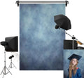 Kate 10x10ft/3x3m Blue Backdrops Photographers Retro Cyan Background Photography Props Studio Printed Backdrop by KateBackdropforPhotography