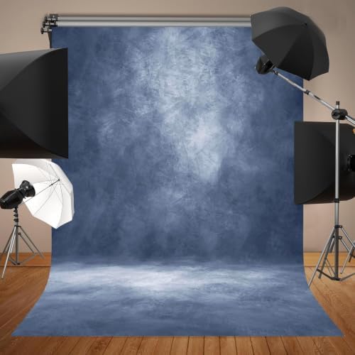 Abstract Photography Backdrop for Photoshoot, 8x14ft,Blue,No Stand - Image 5