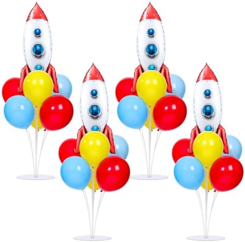 Naozinebi 4 Sets Toy Inspired Birthday Party Balloons Stand Kit Story Decor by Naozinebi