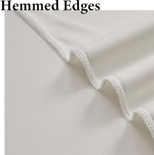 50ftx10ft Wrinkle Free Beige Backdrop Curtains for Parties, Silky Polyester Photo Backdrop Drapes 10 Panels 5x10ft Back Drop Cloth for Wedding Birthday Baby Shower Photography Background - Image 4