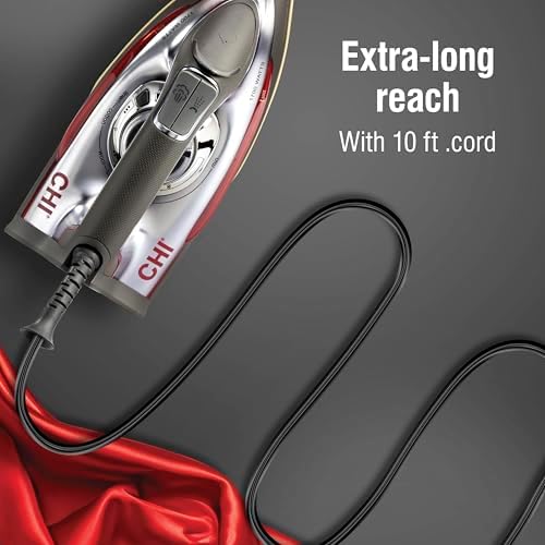CHI Steam Professional Iron for Clothes with Vertical Steam Burst - Image 5