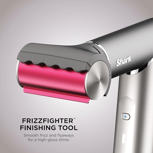 Shark FlexFusion Ceramic Air Styler, Auto-Wrap Curlers, Metallic Mist, HD641 - Image 6