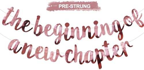 BEISHIDA Bright Rose Gold Pre-Strung The Beginning of A New Chapter Banner by Beishida