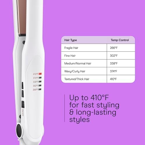 Conair Hair Straightener, Double Ceramic, 1/2" Floating Plates - Image 4
