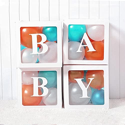 Baby Boxes with Letters for Baby Shower,Baby Shower Gender Reveal Decor - Image 4