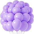 Voircoloria 66pcs Pastel Purple Light Purple Latex Party Balloons, 12inch by Voircoloria