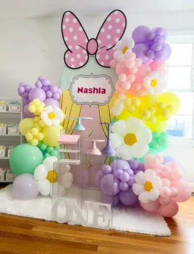 Daisy Balloon Arch Garland Kit, 131 Pcs Pastel Balloon Arch - Image 3