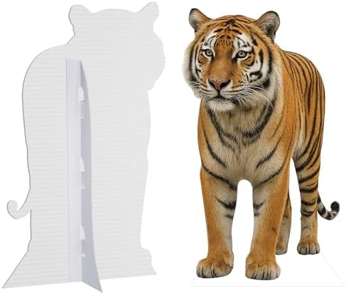 Tiger 4FT Life Size Cardboard Cutout, for Party & Events, 1 PC - Image 3