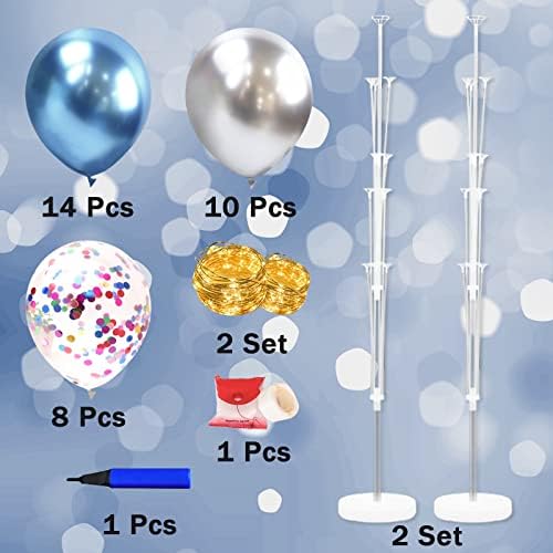 Cicicooie Balloon Stands Floor Column Kit 2 Centerpiece Party Decorations - Image 2
