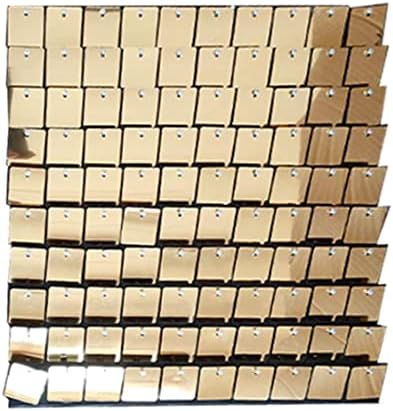 24 Sequin Panels for Shimmer Wall - New Interlocking Design | Shimmer Wall, Party Backdrop, Events, and Advertising Signs (Light Gold) - Image 5