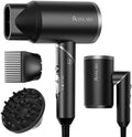 ANNLARY Hair Dryer Blow Dryer with Diffuser, Plasma Ion Hairdryer with Comb by ANNLARY
