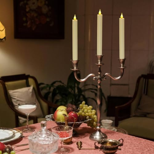 fclayvts 24 Pack Flameless Taper Candles with Remote Control - Image 2