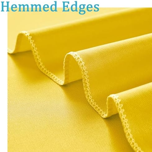 20ft x 10ft Wrinkle Free Yellow Backdrop Curtains for Parties, Thick Fabric Lemon Backdrop Drapes for Weddings Bee Sunflower Birthday Background Baby Shower Decorations - Image 4