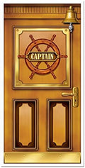 Cruise Ship Door Cover Party Accessory (1 Count) (1/Pkg) by Beistle
